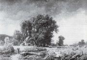Albert Bierstadt Westfallische Landschaft painting